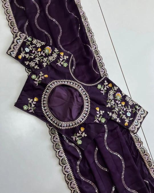 Dazira RANGOLI SEQUENCE Wholesale saree shops in Hyderabad