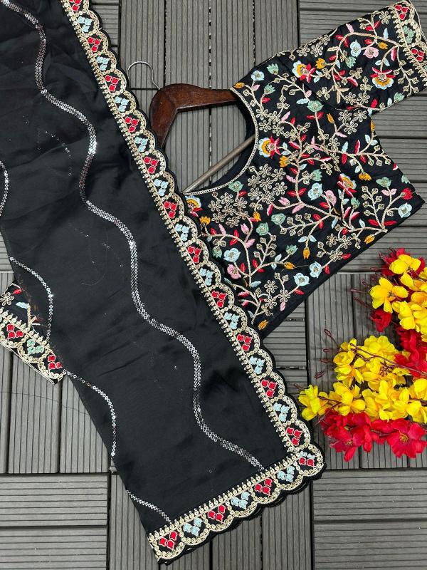 Dazira RANGOLI SEQUENCE Wholesale saree shops in Hyderabad