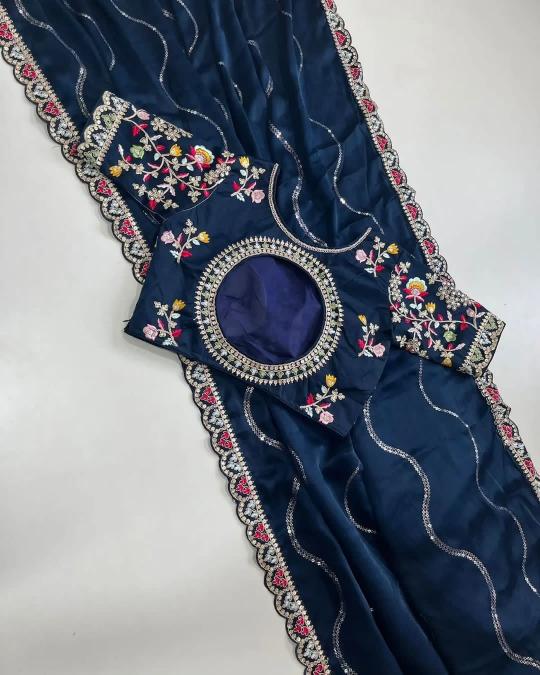 Dazira RANGOLI SEQUENCE Wholesale saree shops in Hyderabad