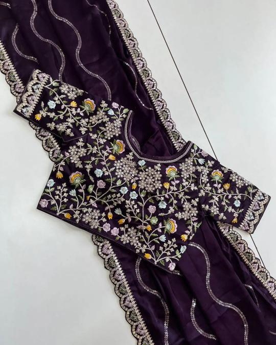 Dazira RANGOLI SEQUENCE Wholesale saree shops in Hyderabad