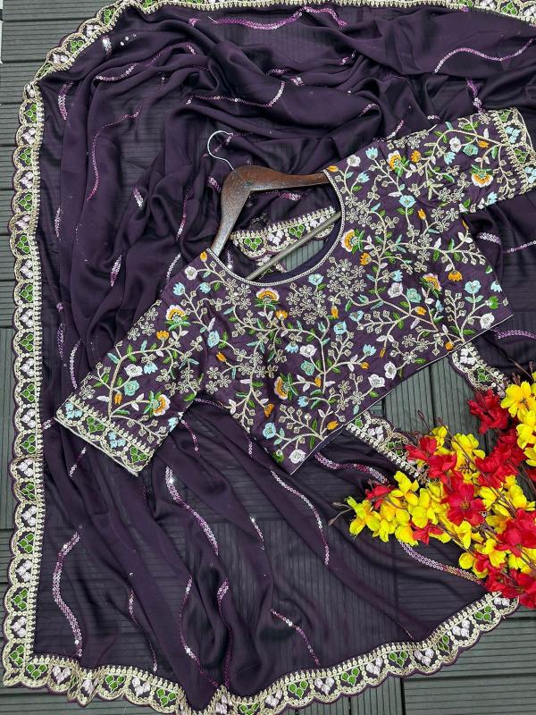 Dazira RANGOLI SEQUENCE Wholesale saree shops in Hyderabad