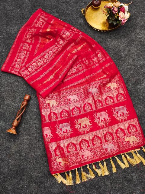 Dazira Rich Crepe Khadi vol 4 catalog crepe silk sarees wholesale