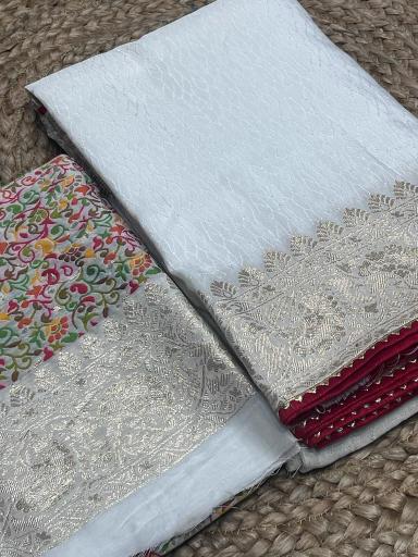 Dazira Russian cotton silk Wholesale sarees in Kolkata