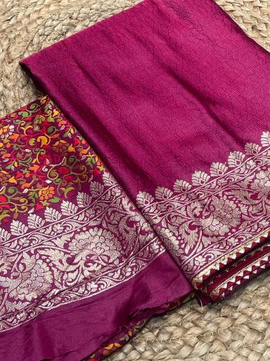Dazira Russian cotton silk Wholesale sarees in Kolkata