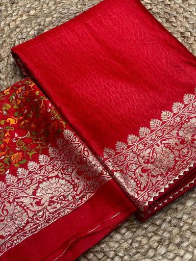 Dazira Russian cotton silk Wholesale sarees in Kolkata