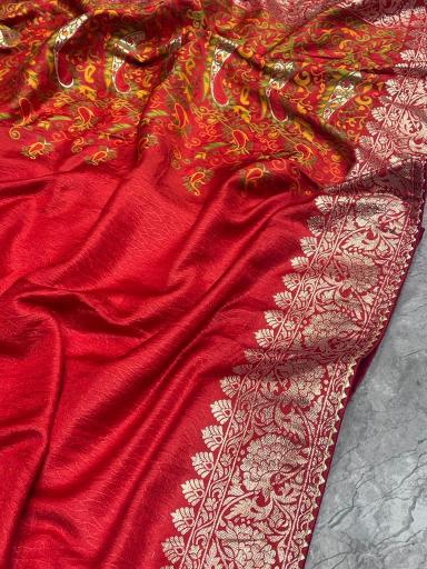 Dazira Russian cotton silk Wholesale sarees in Kolkata