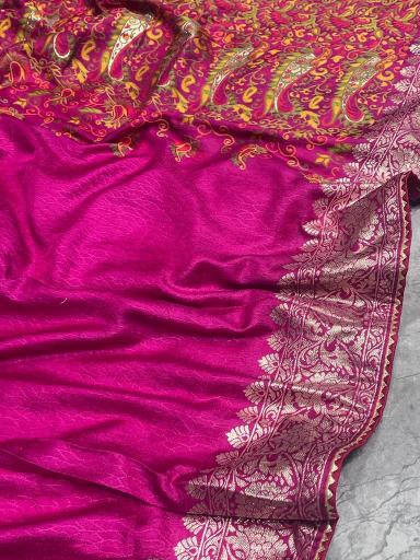 Dazira Russian cotton silk Wholesale sarees in Kolkata