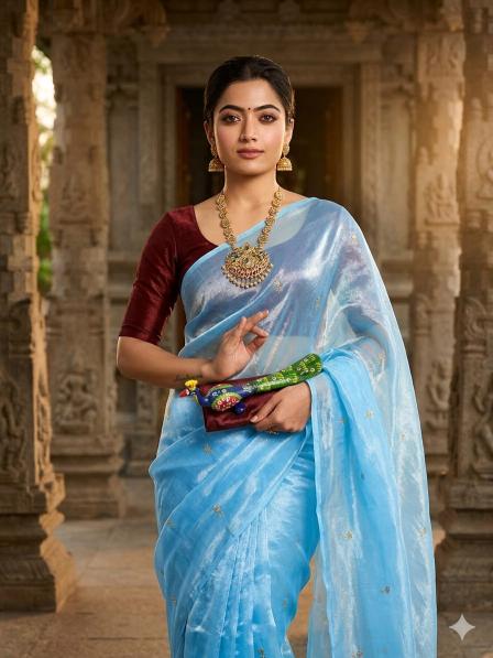 Dazira Soft Silk Saree wholesale market in Ahmedabad