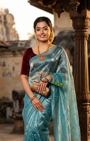Dazira Soft Silk Saree wholesale market in Ahmedabad