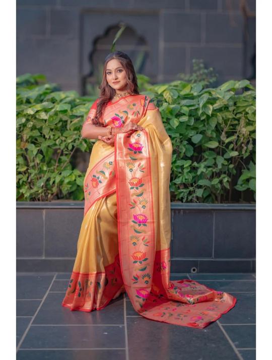 Dazira SOFT TISSUE SILK Wholesale saree dealers in Gujarat