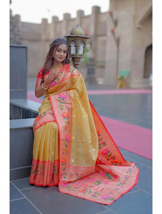Dazira SOFT TISSUE SILK Wholesale saree dealers in Gujarat