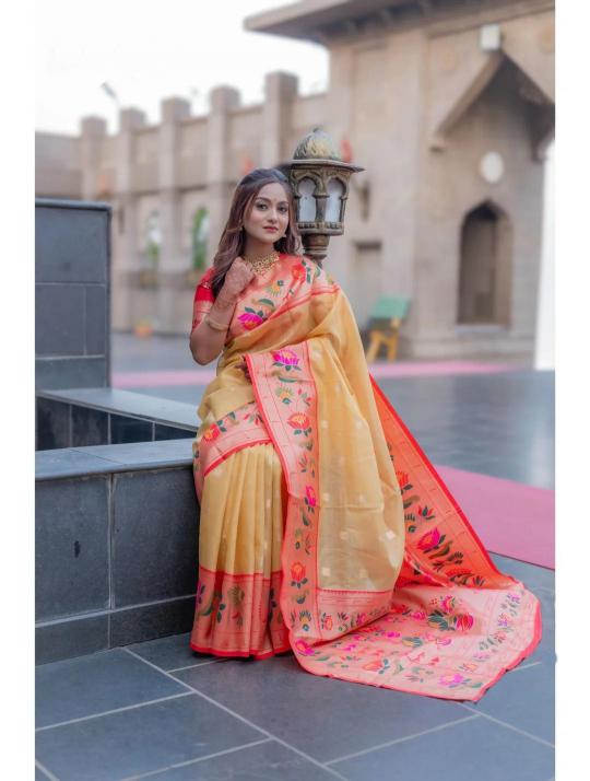 Dazira SOFT TISSUE SILK Wholesale saree dealers in Gujarat