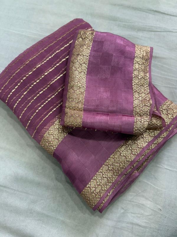 Dazira Viscose Georgette Saree manufacturers in Delhi