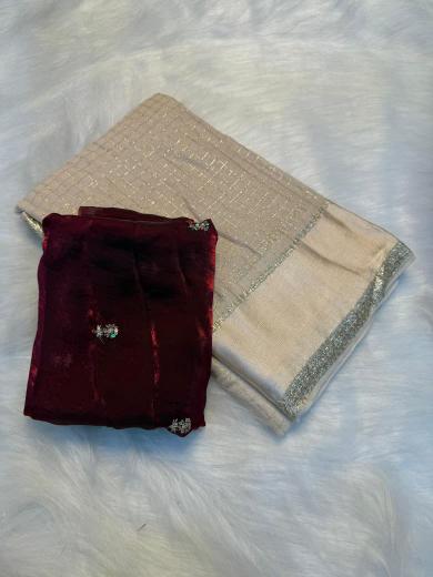Dazira Viscose Georgette Saree shops in Delhi