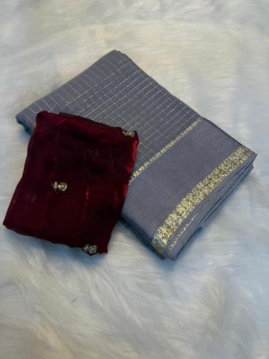 Dazira Viscose Georgette Saree shops in Delhi