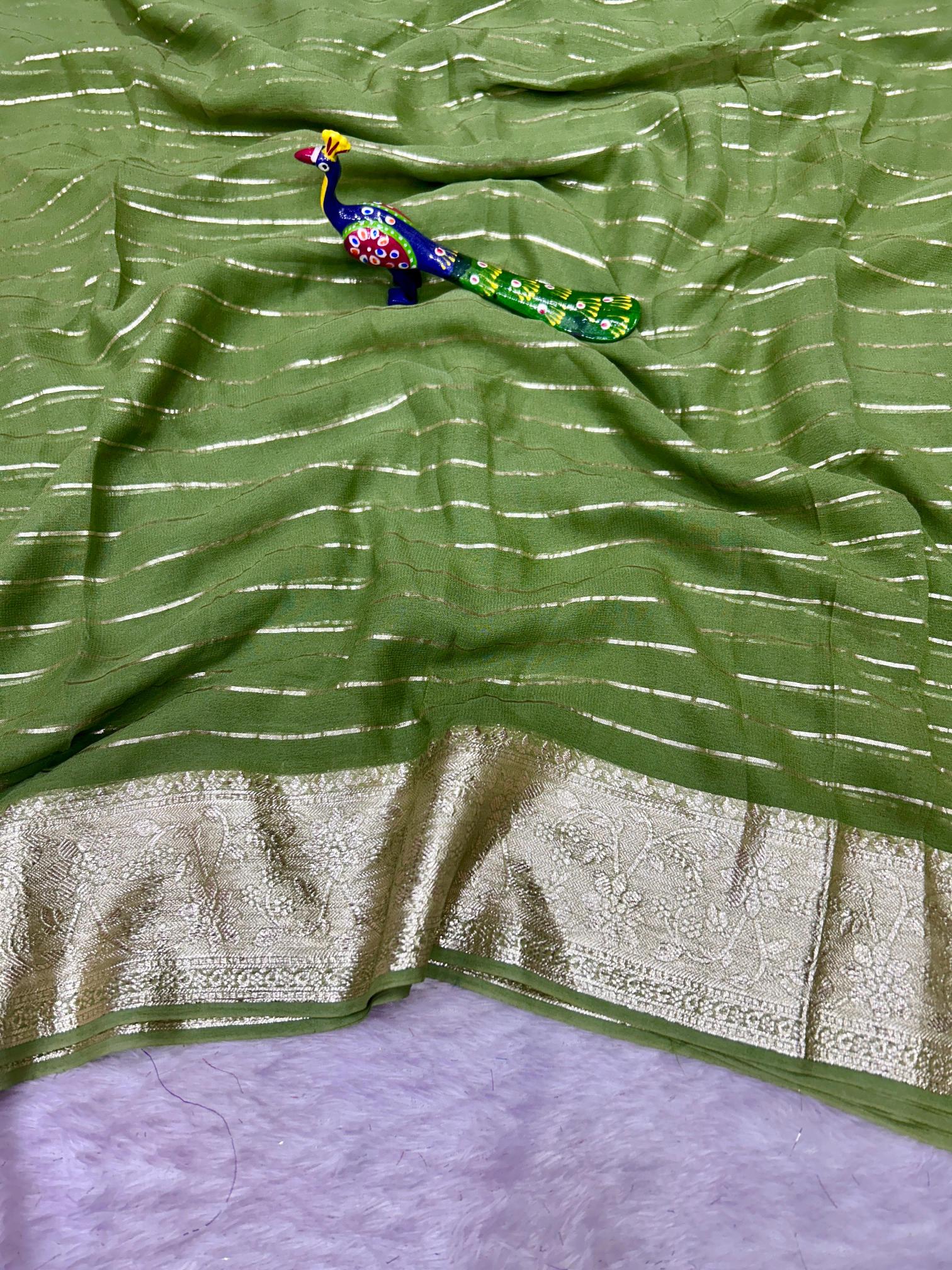 Dazira Viscose Georgette Saree wholesalers in Delhi