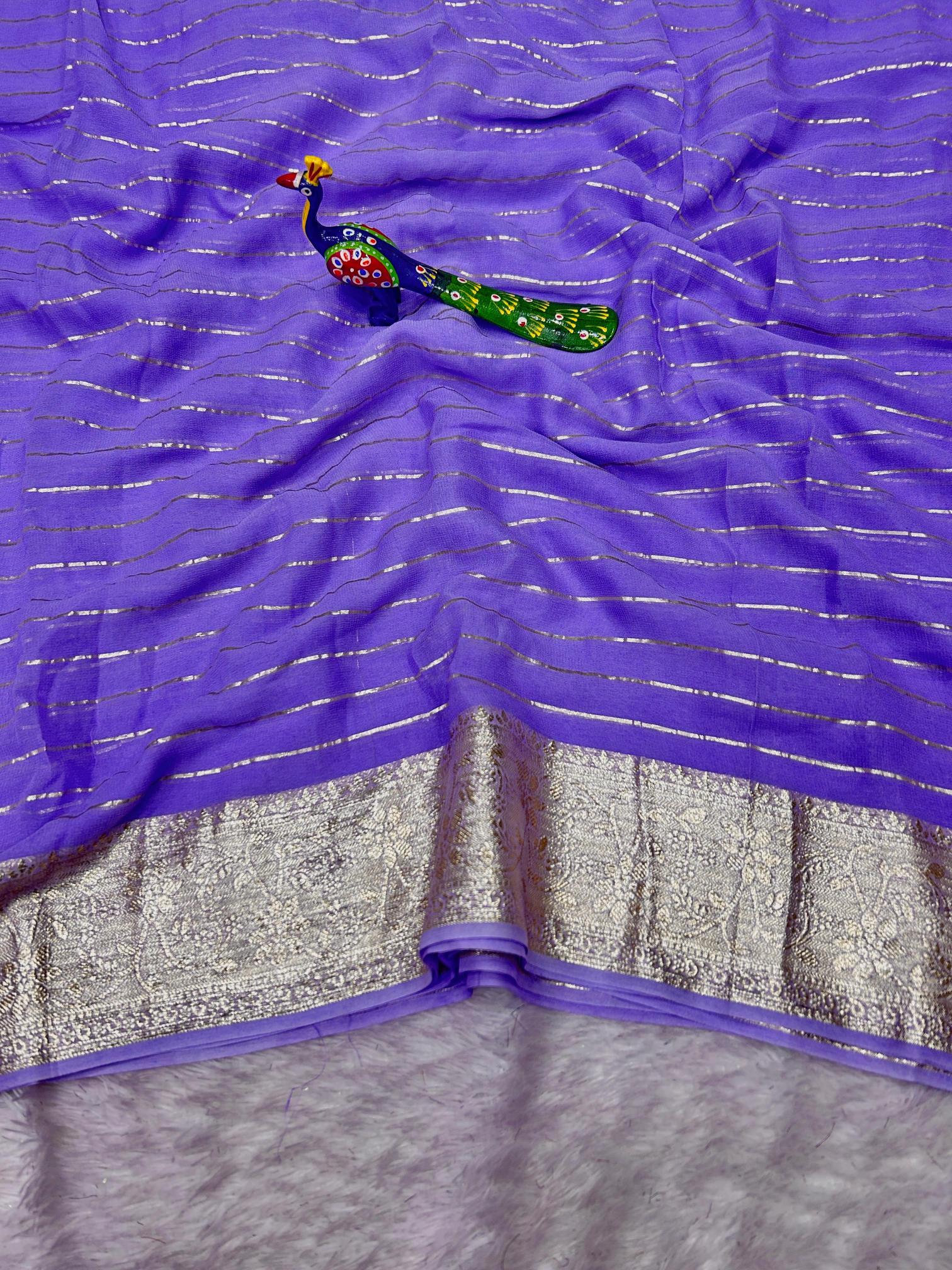 Dazira Viscose Georgette Saree wholesalers in Delhi