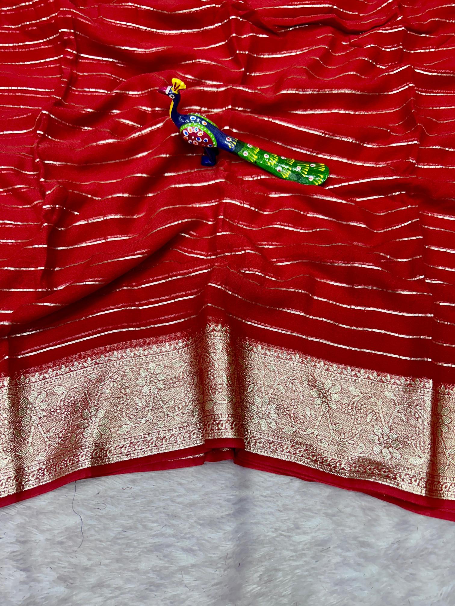 Dazira Viscose Georgette Saree wholesalers in Delhi
