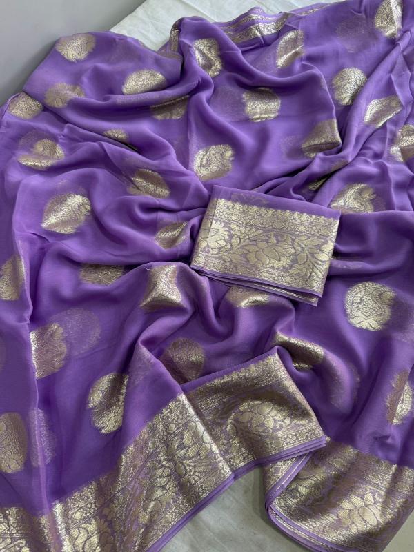 Dazira Viscose Georgette Wholesale saree suppliers in India