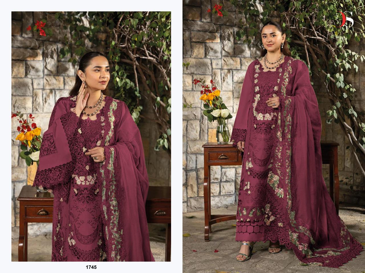 Deepsy Elaf Premium vol 3 catalog pakistani suits in wholesale price