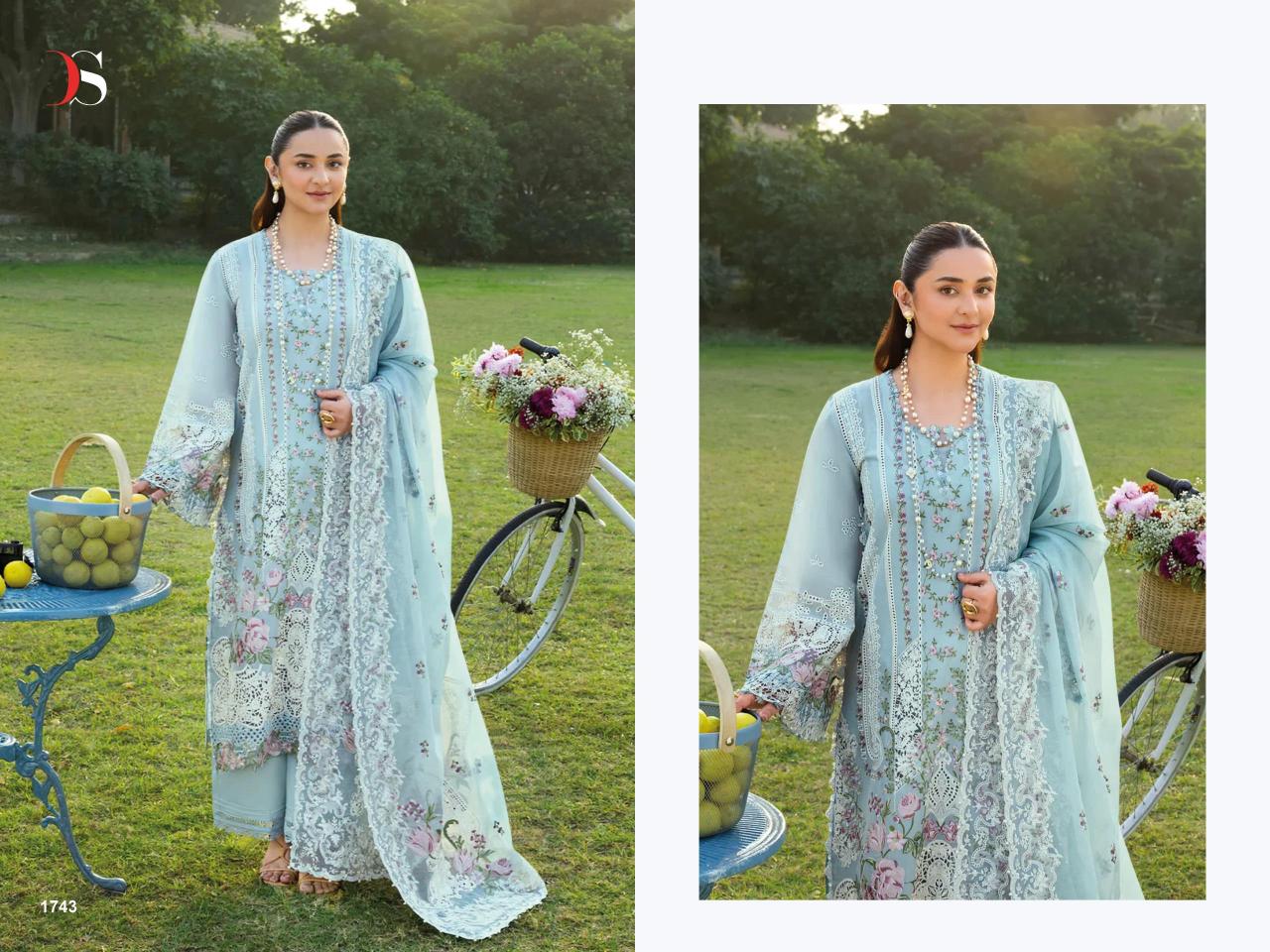 Deepsy Elaf Premium vol 3 catalog pakistani suits in wholesale price