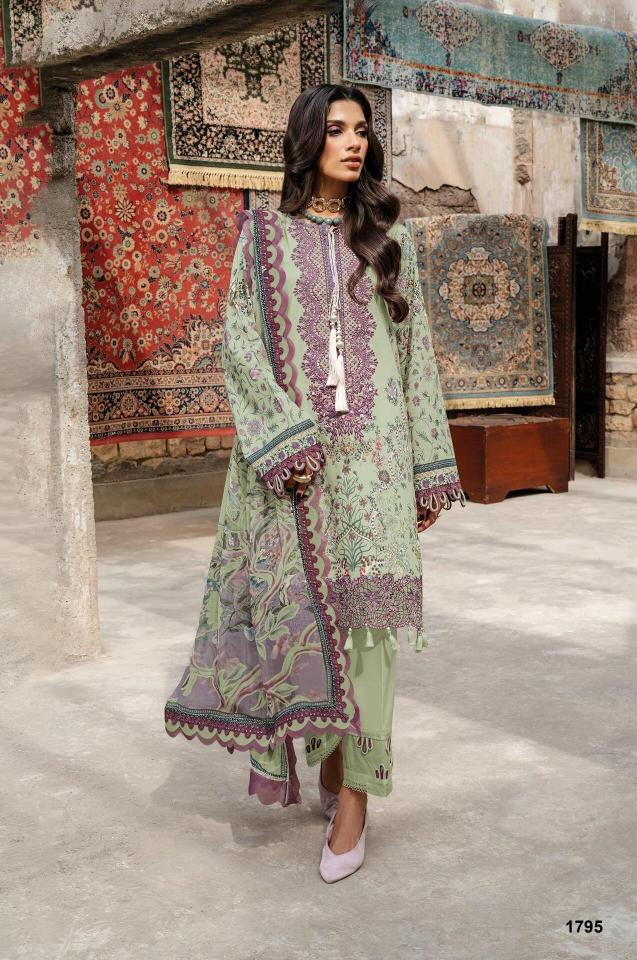 Deepsy Jade Bliss Lawn 25 Vol 5 catalog Cotton Dupatta wholesale pakistani suits new delhi