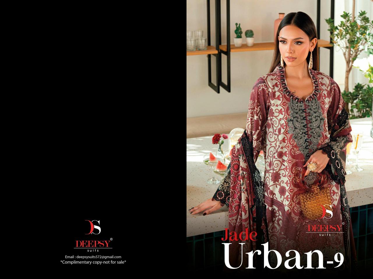 DEEPSY SUITS Jade Urban Lawn -9 Wedding salwar suits wholesale Mumbai