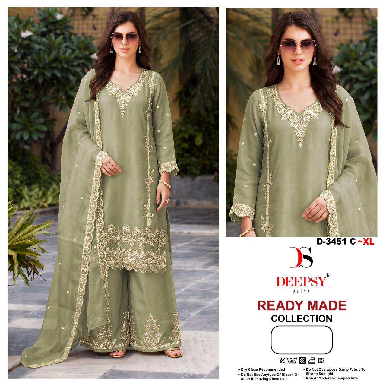 DEEPSY SUITS Ready to wear collcetion D-3451 Wholesale designer salwar suits in Mumbai