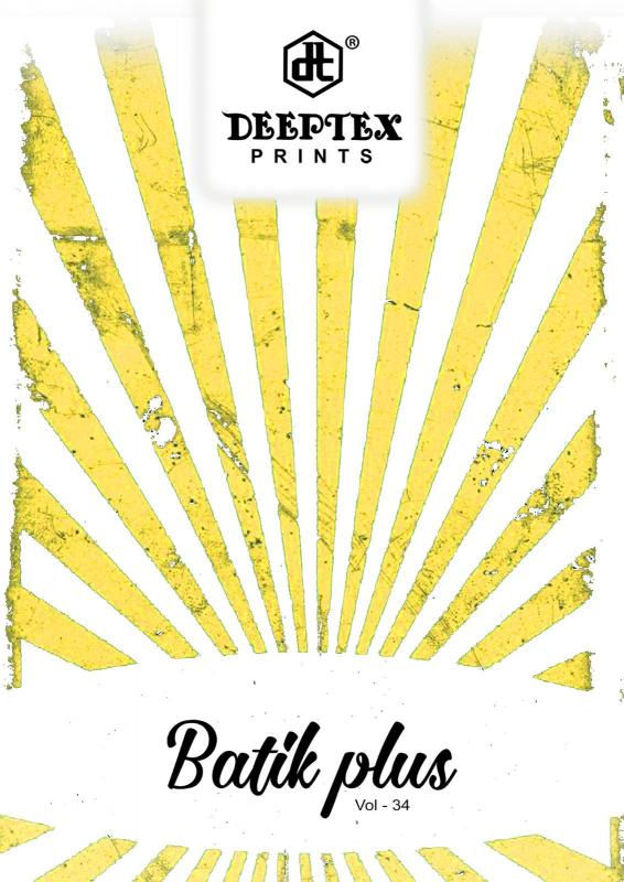 Deeptex Batik Vol-34 Ahmedabad dress material market