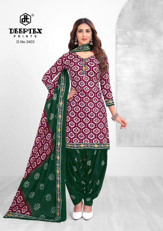 Deeptex Batik Vol-34 Ahmedabad dress material market