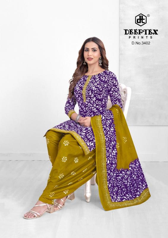 Deeptex Batik Vol-34 Ahmedabad dress material market