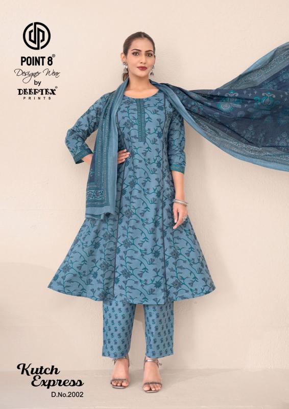 Deeptex Kutch Express Vol-2 – A-Line Style Kurti Pant With Dupatta - Wholesale Catalog