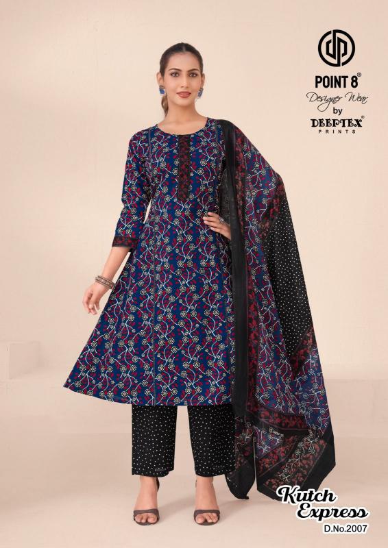 Deeptex Kutch Express Vol-2 – A-Line Style Kurti Pant With Dupatta - Wholesale Catalog
