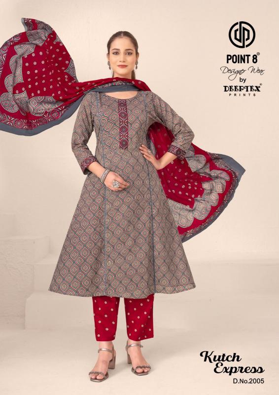 Deeptex Kutch Express Vol-2 – A-Line Style Kurti Pant With Dupatta - Wholesale Catalog
