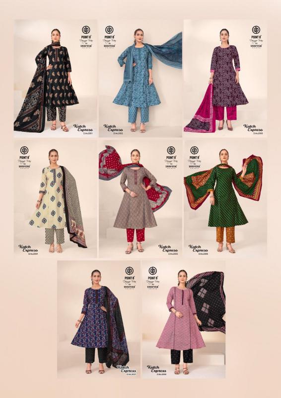 Deeptex Kutch Express Vol-2 – A-Line Style Kurti Pant With Dupatta - Wholesale Catalog