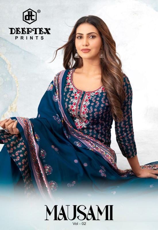 Deeptex Mausami Vol-2 – Dress Material - Wholesale Catalog