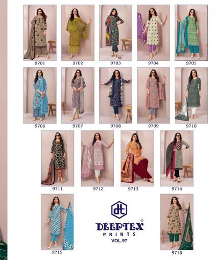 Deeptex Miss India Vol-97 – Dress Material- Wholesale Catalog