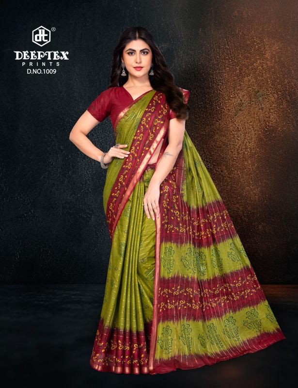 Deeptext Block Beauty Vol-1 – Cotton Sarees - Wholesale Catalog