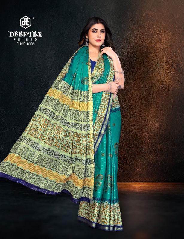 Deeptext Block Beauty Vol-1 – Cotton Sarees - Wholesale Catalog