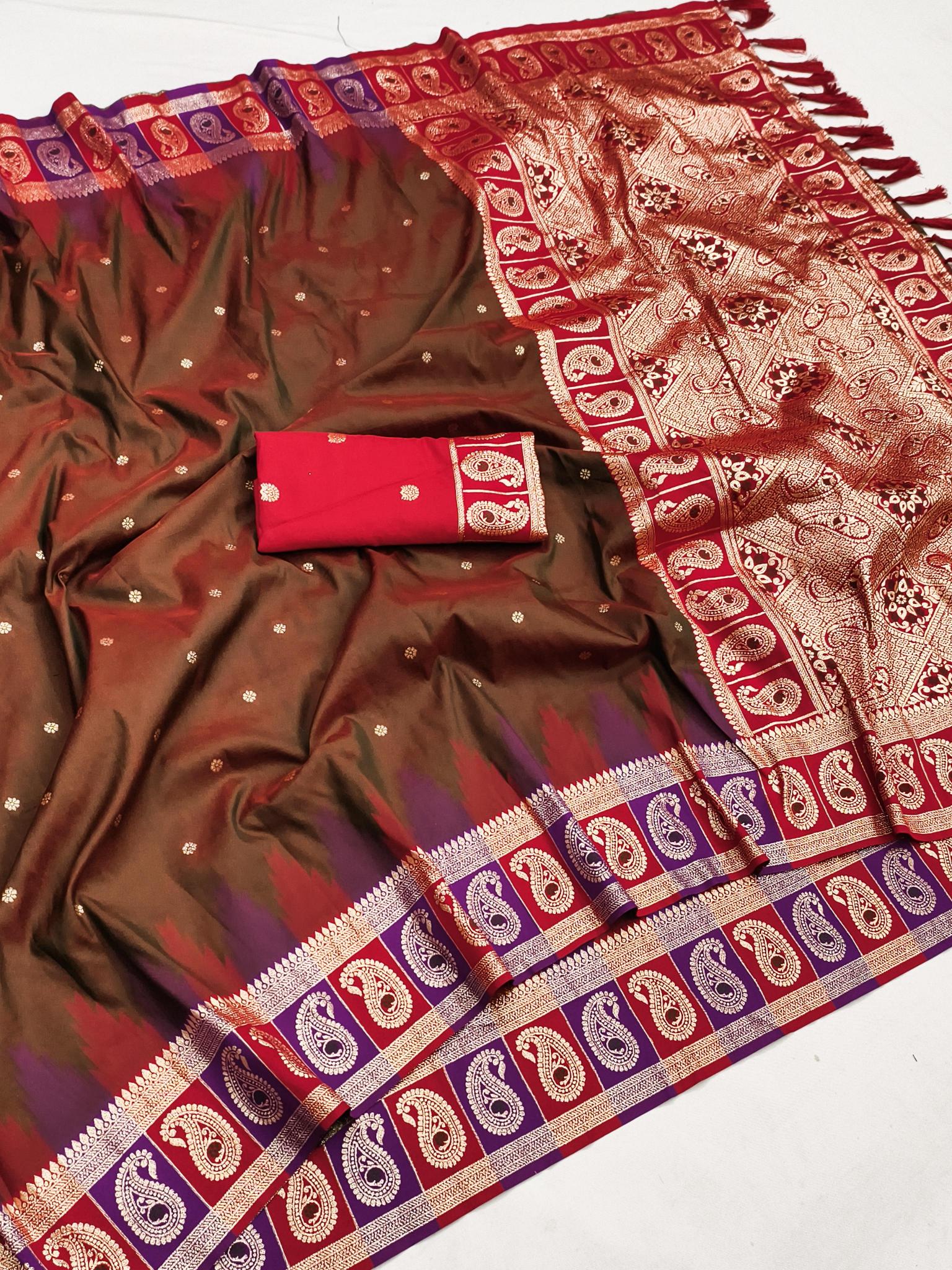 Double Mango Mumbai saree market prices