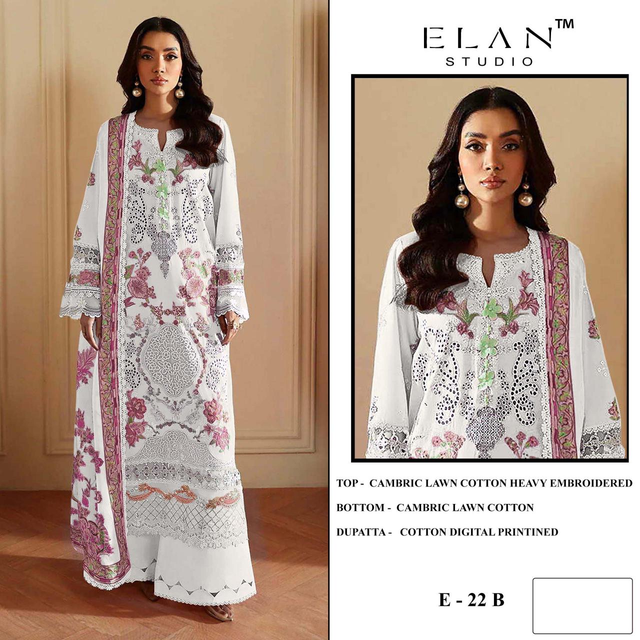 ELAN STUDIO  E 22 Salwar kameez wholesale suppliers in Bangalore