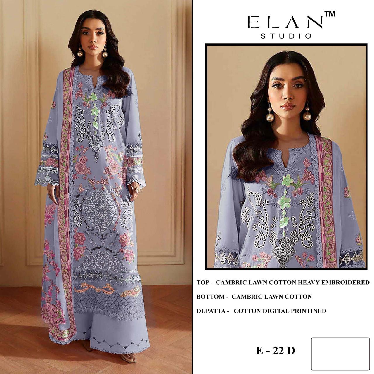 ELAN STUDIO  E 22 Salwar kameez wholesale suppliers in Bangalore