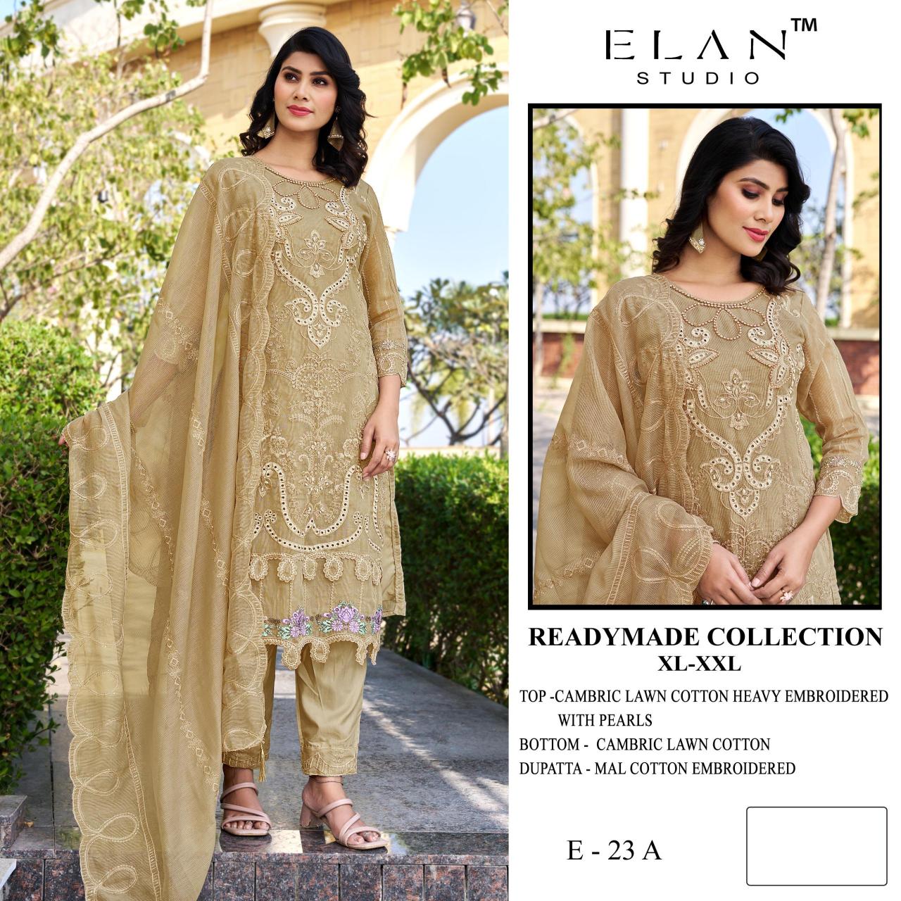 ELAN STUDIO READYMADE  E 25 Salwar Kameez wholesale suppliers