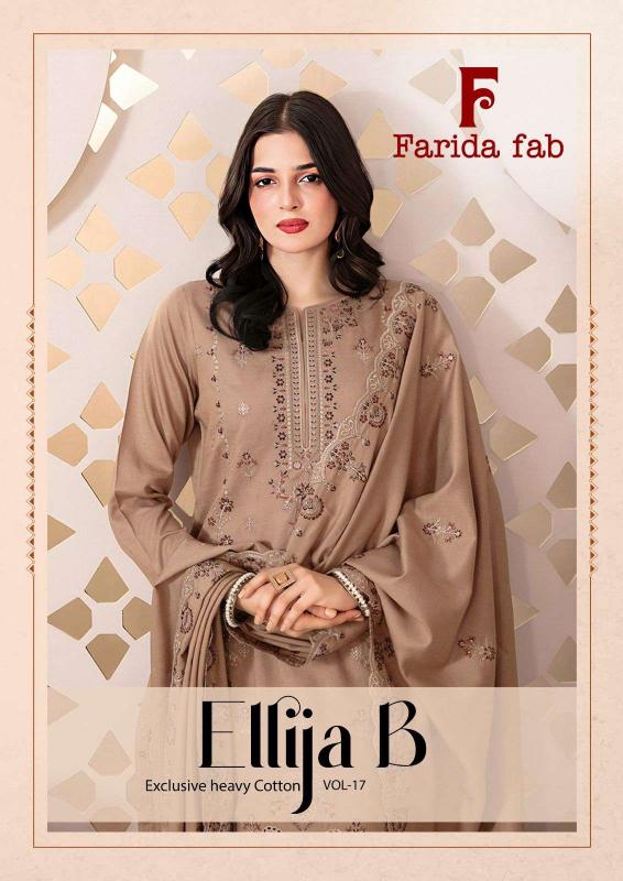 Fadira Fab Ellija B Vol-17 – Karachi Readymade Kurti Pant With Dupatta - Wholesale Catalog