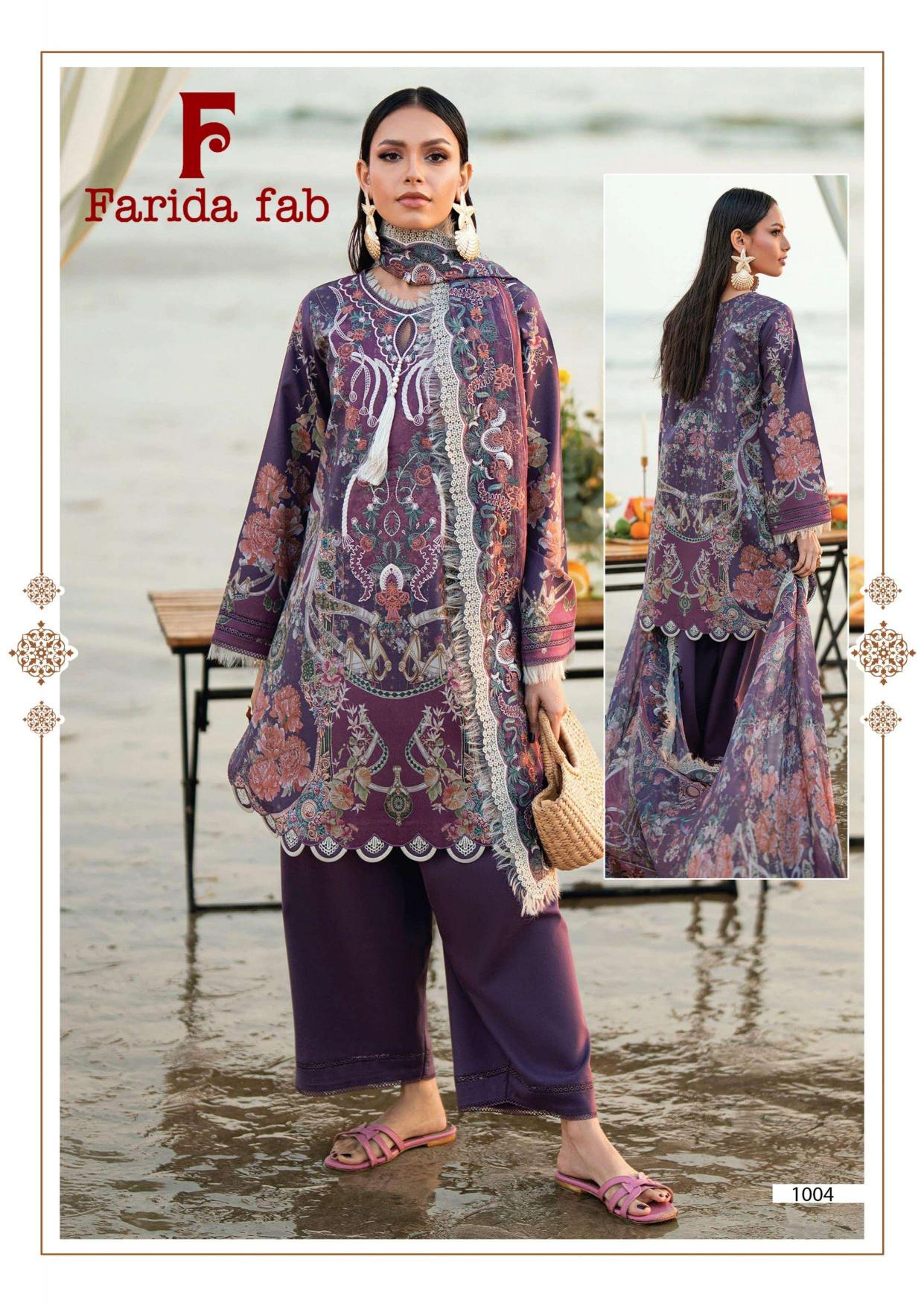 Farida Fab Julfat Vol-11 – Karachi Dress Material - Wholesale Catalog
