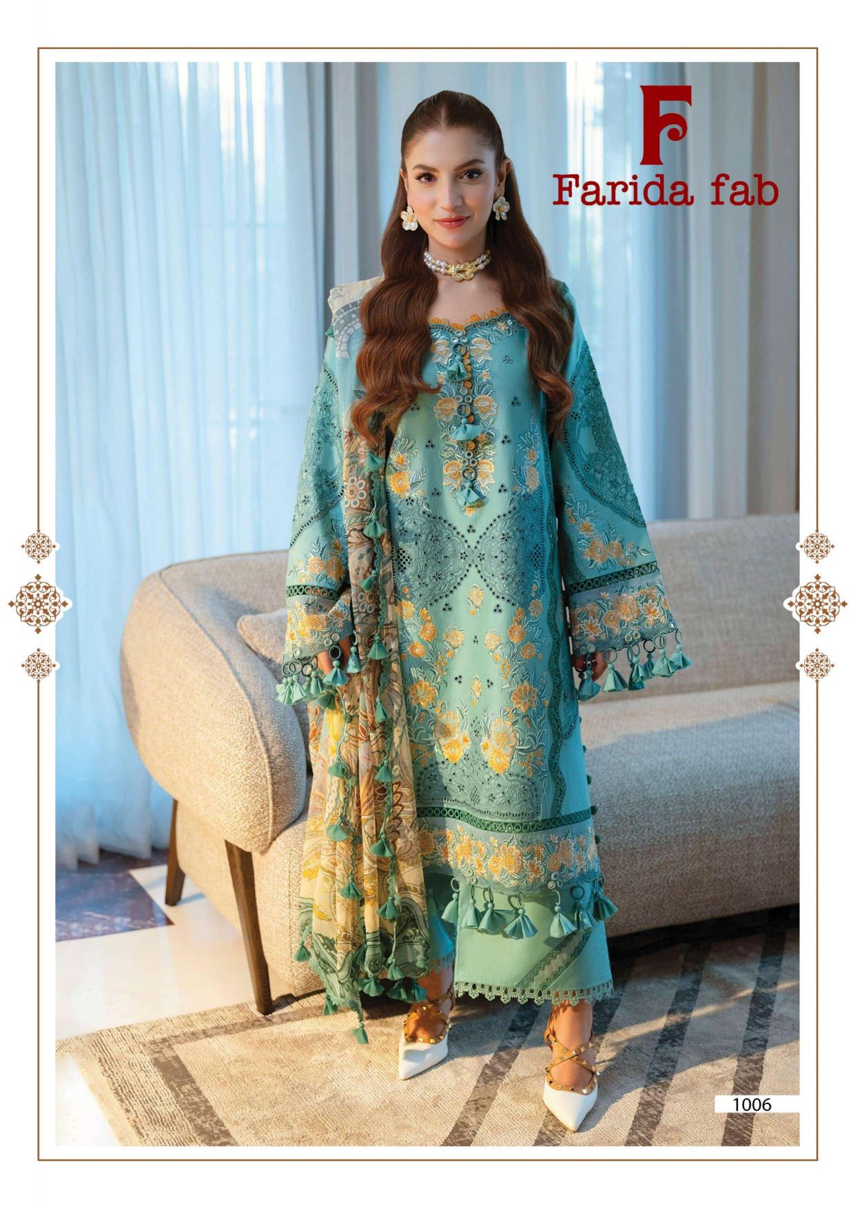 Farida Fab Julfat Vol-11 – Karachi Dress Material - Wholesale Catalog