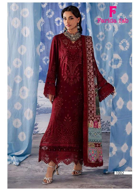 Farida Fab Parian Dream Vol-22 – Karachi Dress Material - Wholesale Catalog