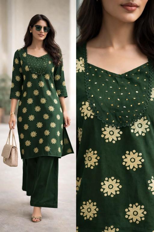 Felocity Daboo cotton plazo Kurti shop in Ahmedabad