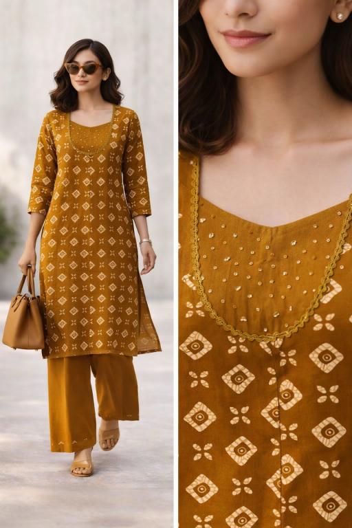 Felocity Daboo cotton plazo Kurti shop in Ahmedabad