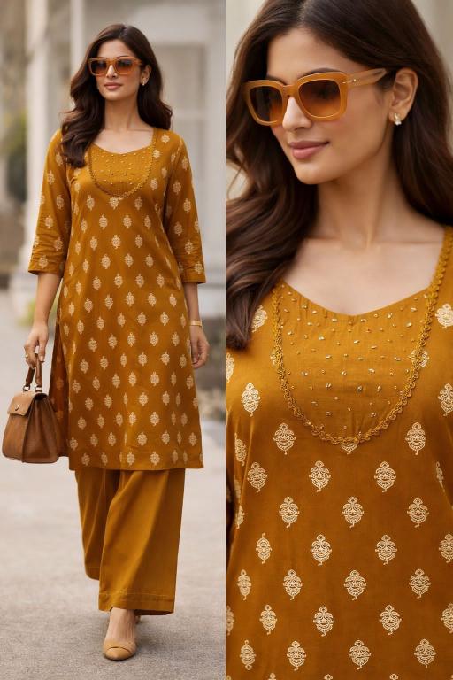 Felocity Daboo cotton plazo Kurti shop in Ahmedabad
